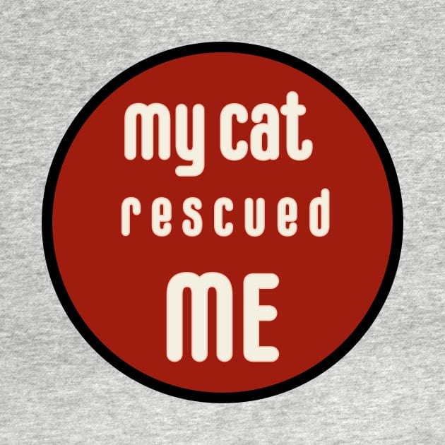 my cat rescued me by sarelitay